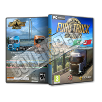 Euro Truck Simulator 2 Italia Pc Game Cover Tasarımı (Dvd cover)
